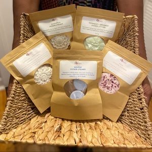 HANDCRAFTED ALL NATURAL SHOWER STEAMERS - 5 Pack